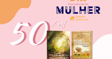 Semana DLC do Dia da Mulher – 01 a 08/03/2021 Semana DLC do Dia da Mulher – 01 a 08/03/2021